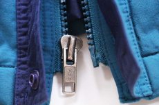 画像5: 90s patagoniaパタゴニア Guide Parka ガイドパーカー フード付き 中綿入り ナイロンジャケット 青緑 KIDS'12 (5)