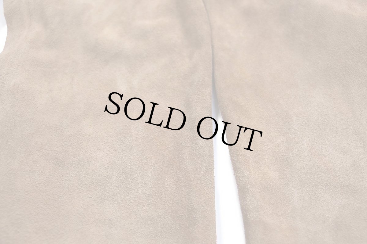 画像7: 60s UNKNOWN スエード レザーチャップス 茶 (7)