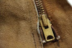 画像5: 60s UNKNOWN スエード レザーチャップス 茶 (5)