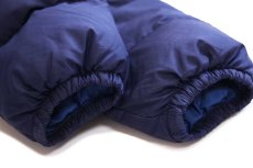 画像6: 00s patagoniaパタゴニア DOWN JACKET ナイロン ダウンジャケット 紺 KIDS' XS 5-6 (6)