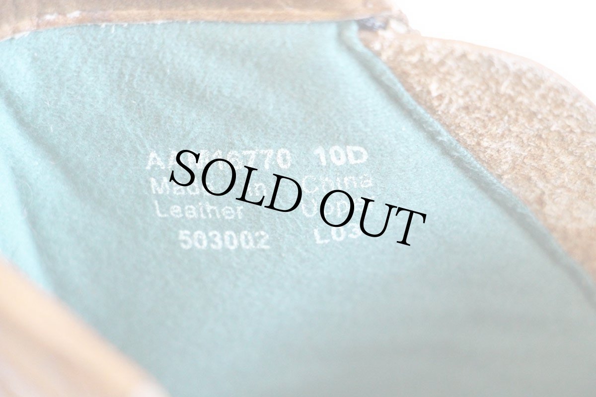 画像7: 90s POLO SPORT ポロ スポーツ ラルフローレン サイドジップ レザーブーツ 茶 10D (7)