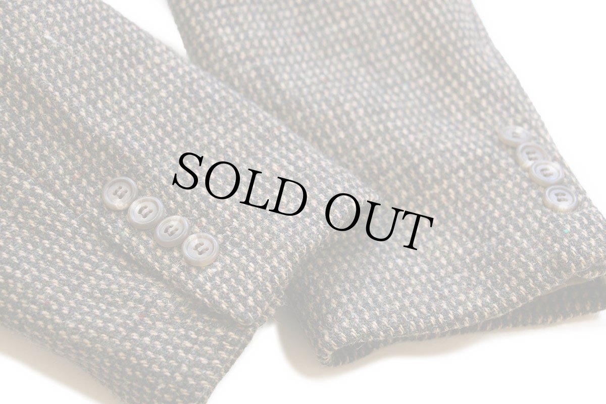 画像8: 80s USA製 Polo University Club ラルフローレン × Mark Shale 2つボタン ツイード ウール テーラードジャケット★ブレザー (8)