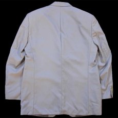 画像2: 90s カナダ製 ラルフローレン × Dillard's 2つボタン ウール テーラードジャケット グレーベージュ 39R★ブレザー (2)