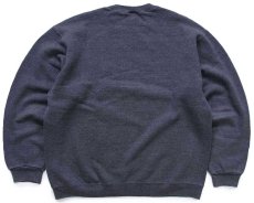 画像2: 90s Wilsonウィルソン 無地 スウェット チャコールグレー L★ブランク (2)