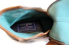画像6: 90s POLO SPORT ポロ スポーツ ラルフローレン サイドジップ レザーブーツ 茶 10D (6)