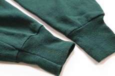 画像6: 80s USA製 Wranglerラングラー 無地 スウェット 緑 L★ブランク (6)