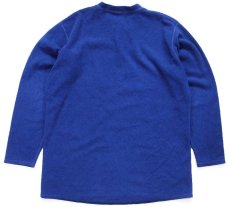 画像2: 90s USA製 patagoniaパタゴニア CAPILENEキャプリーン Expedition Weight Wallace Beery インナー フリース 濃青 XL (2)