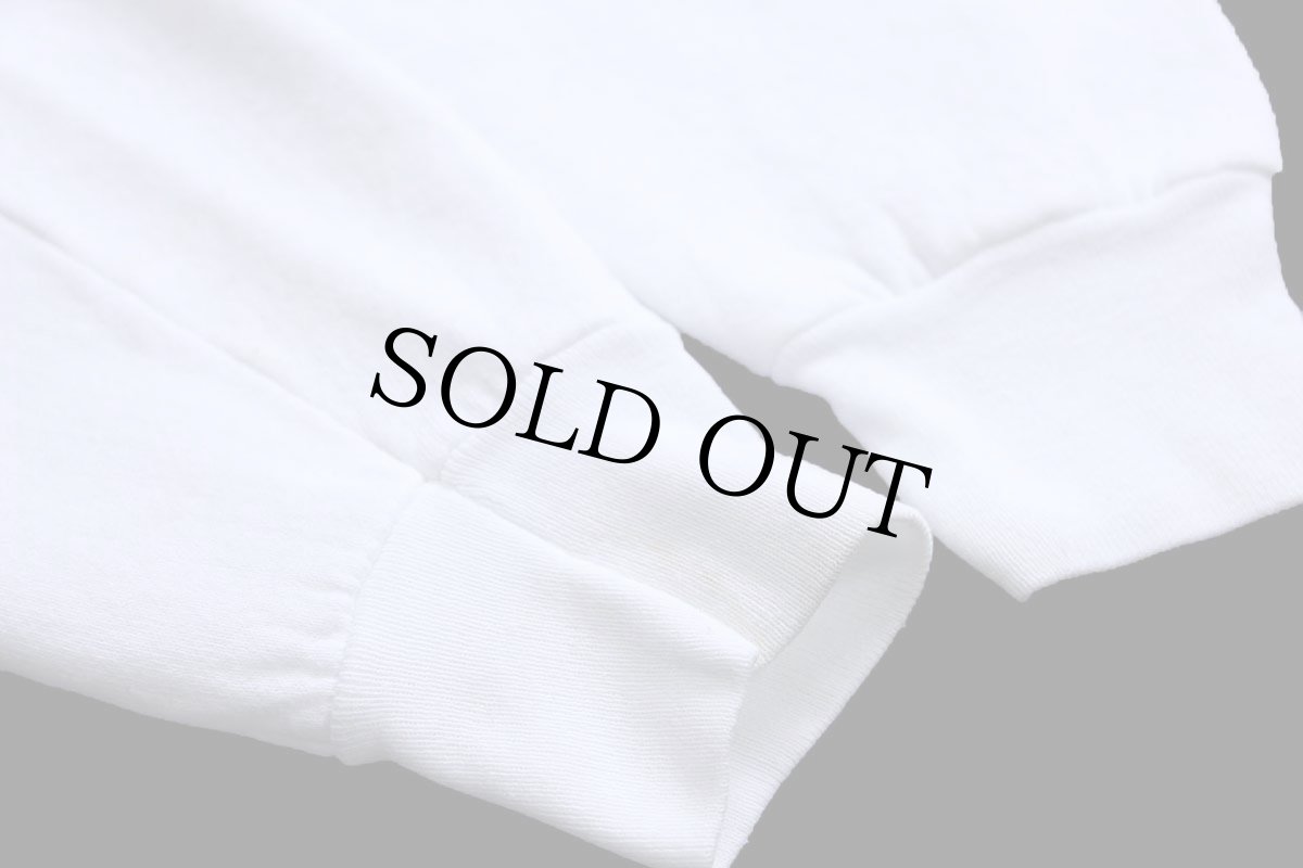 画像7: 80s USA製 星条旗 リボン 発泡プリント スウェット 白 XL (7)