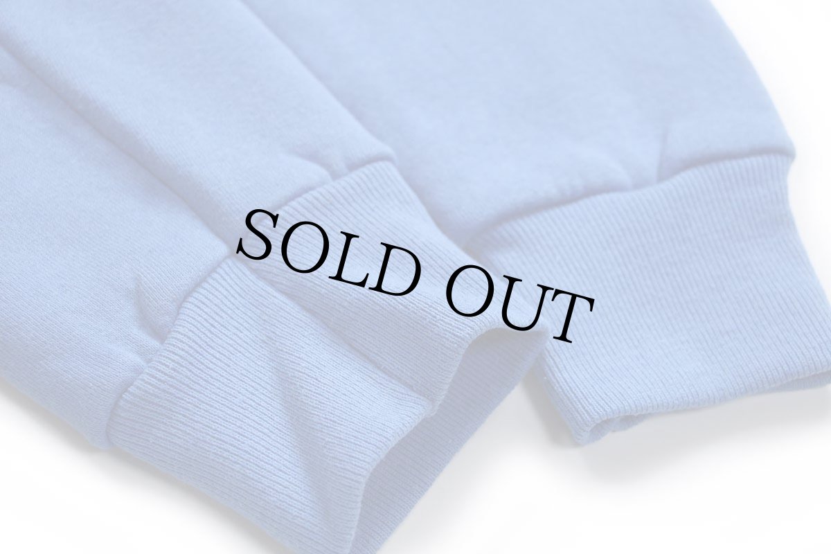 画像6: 90s STURDY SWEATS by Leeリー 無地 スウェット 薄青★ブランク (6)