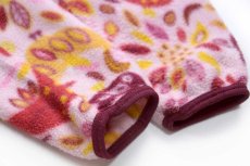 画像5: 00s patagoniaパタゴニア 総柄 マースピアル ハーフジップ プルオーバー シンチラ フリース KIDS' M (5)