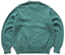 画像2: 80s アイルランド製 Shannon TRADERS アーガイル柄 シェットランド ウールニット セーター XL (2)