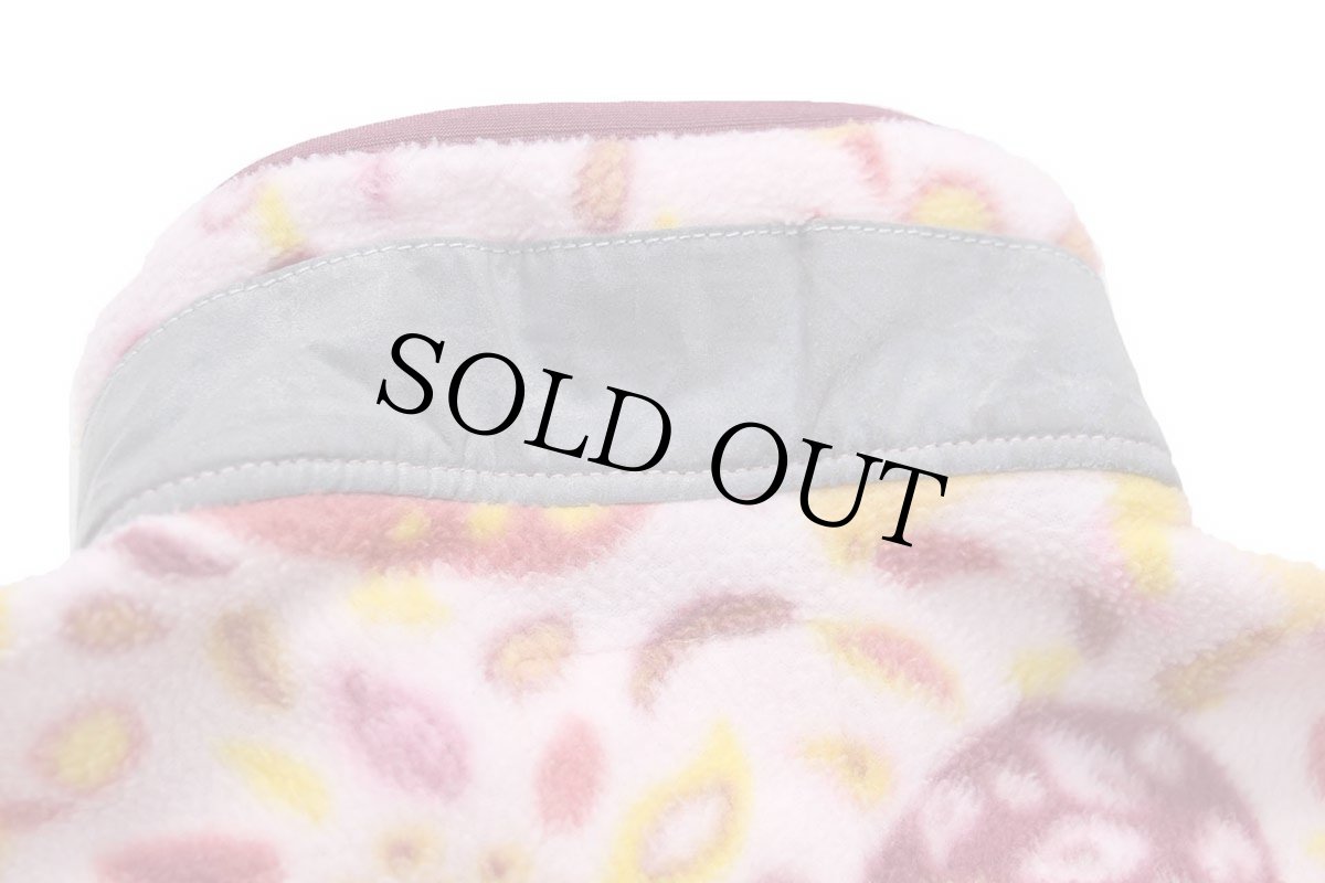 画像6: 00s patagoniaパタゴニア 総柄 マースピアル ハーフジップ プルオーバー シンチラ フリース KIDS' M (6)