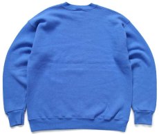 画像2: 90s STURDY SWEATS by Leeリー 無地 スウェット 薄青★ブランク (2)