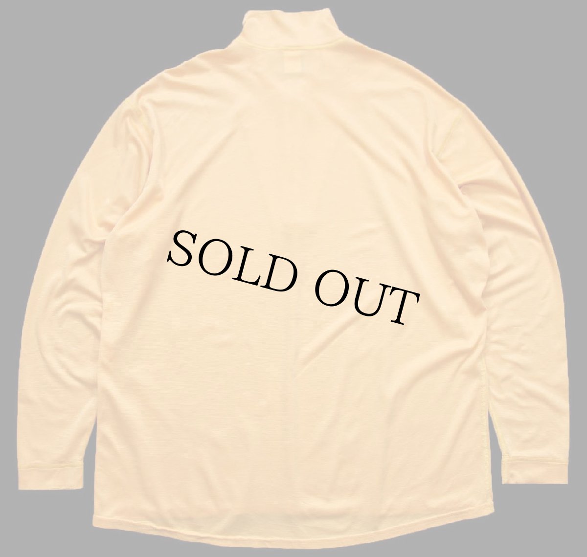 画像2: 90s patagoniaパタゴニア CAPILENEキャプリーン ハイネック ハーフジップ アンダーシャツ 薄オレンジ XL (2)