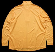 画像2: 90s patagoniaパタゴニア CAPILENEキャプリーン ハイネック ハーフジップ アンダーシャツ 薄オレンジ XL (2)