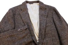 画像3: 80s USA製 Polo University Club ラルフローレン × Mark Shale 2つボタン ツイード ウール テーラードジャケット★ブレザー (3)