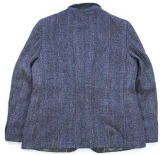 画像2: 80s USA製 Regent Clothes × Harris Tweed ハリスツイード 2つボタン ウール テーラードジャケット★ブレザー (2)