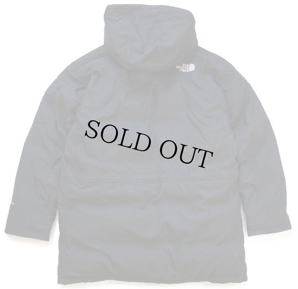 画像2: THE NORTH FACEノースフェイス HYVENT マクマードパーカー ダウンコート 黒 XXL★特大 (2)