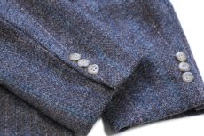 画像7: 80s USA製 Regent Clothes × Harris Tweed ハリスツイード 2つボタン ウール テーラードジャケット★ブレザー (7)