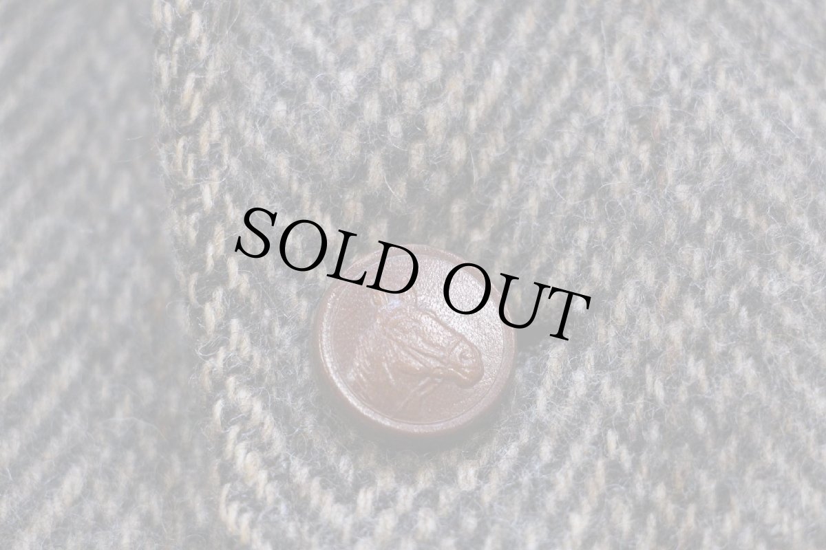 画像6: 70s USA製 Barney's NEW YORK バーニーズニューヨーク 2つボタン ウール ツイード テーラードジャケット★ブレザー (6)