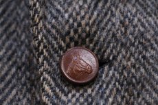 画像6: 70s USA製 Barney's NEW YORK バーニーズニューヨーク 2つボタン ウール ツイード テーラードジャケット★ブレザー (6)