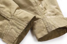 画像6: 80s USA製 L.L.Bean BAXTER STATE PARKA ウールライナー ナイロン マウンテンジャケット カスタム タン L (6)