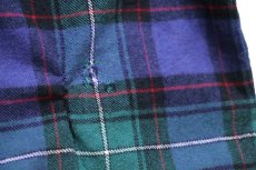 画像9: USA製 The Vermont Flannel タータンチェック プルオーバー コットン ネルパーカー XL (9)