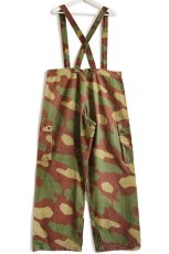 画像3: 60s イタリア軍 サンマルコカモ コットン カーゴ パラトルーパー オーバーパンツ W39★B (3)