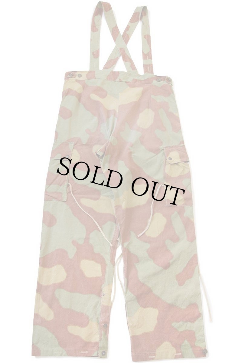 画像3: 60s イタリア軍 サンマルコカモ コットン カーゴ パラトルーパー オーバーパンツ W38 (3)