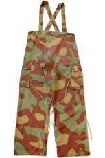 画像3: 60s イタリア軍 サンマルコカモ コットン カーゴ パラトルーパー オーバーパンツ W38★A (3)