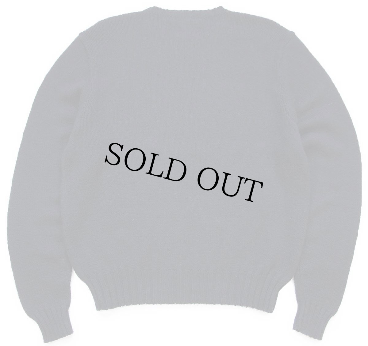 画像2: 90s ポロ ラルフローレン ワンポイント コットン×ウールニット セーター ブラック L (2)