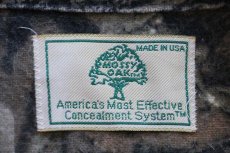 画像4: 80s USA製 MOSSY OAK BREAK UP リアルツリーカモ シャモアクロスシャツ 特大 (4)