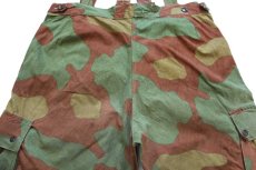 画像5: 60s イタリア軍 サンマルコカモ コットン カーゴ パラトルーパー オーバーパンツ W39★D (5)