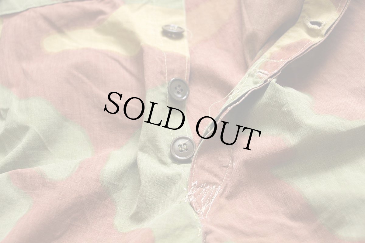 画像8: 60s イタリア軍 サンマルコカモ コットン カーゴ パラトルーパー オーバーパンツ W38 (8)