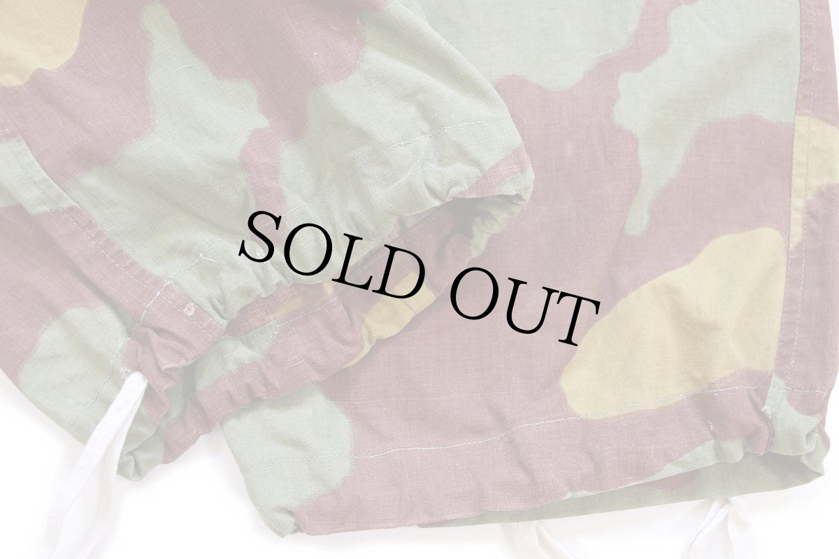 画像8: 60s イタリア軍 サンマルコカモ コットン カーゴ パラトルーパー オーバーパンツ W35★E (8)