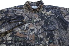 画像3: 80s USA製 MOSSY OAK BREAK UP リアルツリーカモ シャモアクロスシャツ 特大 (3)