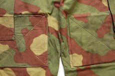 画像8: 60s イタリア軍 サンマルコカモ コットン カーゴ パラトルーパー オーバーパンツ W39★B (8)