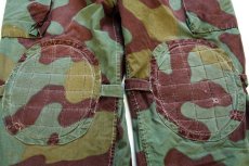 画像8: 60s イタリア軍 サンマルコカモ ワンタック コットン カーゴ パラトルーパーパンツ W36 (8)