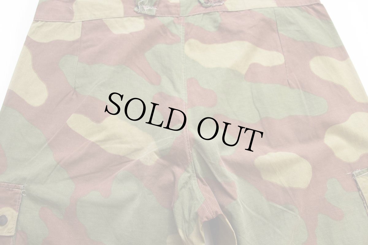 画像5: 60s イタリア軍 サンマルコカモ コットン カーゴ パラトルーパー オーバーパンツ W39★B (5)