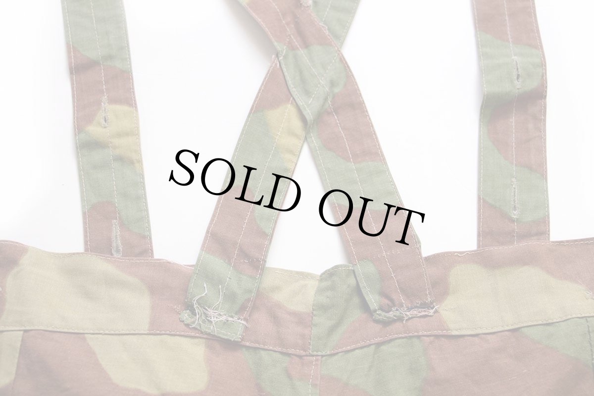 画像7: 60s イタリア軍 サンマルコカモ コットン カーゴ パラトルーパー オーバーパンツ W39★B (7)