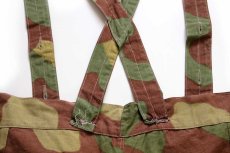 画像7: 60s イタリア軍 サンマルコカモ コットン カーゴ パラトルーパー オーバーパンツ W39★B (7)