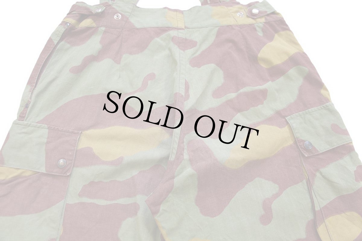 画像5: 60s イタリア軍 サンマルコカモ コットン カーゴ パラトルーパー オーバーパンツ W35★E (5)