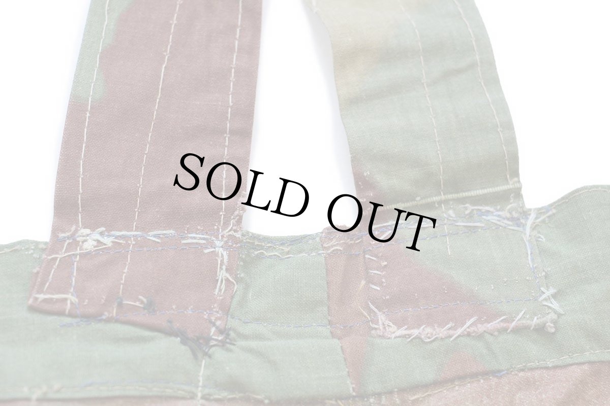 画像6: 60s イタリア軍 サンマルコカモ コットン カーゴ パラトルーパー オーバーパンツ W39★D (6)