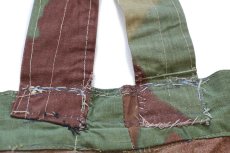 画像6: 60s イタリア軍 サンマルコカモ コットン カーゴ パラトルーパー オーバーパンツ W39★D (6)