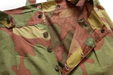 画像4: 60s イタリア軍 サンマルコカモ コットン カーゴ パラトルーパー オーバーパンツ W39★B (4)