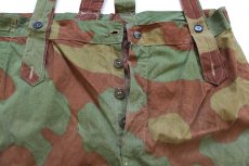 画像4: 60s イタリア軍 サンマルコカモ コットン カーゴ パラトルーパー オーバーパンツ W39★D (4)