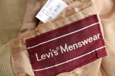 画像4: 80s Levi'sリーバイス スタッズ カスタム 2つボタン コーデュロイ テーラードジャケット 茶★ブレザー (4)