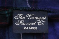 画像4: USA製 The Vermont Flannel タータンチェック プルオーバー コットン ネルパーカー XL (4)