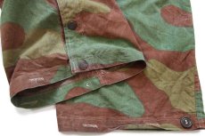 画像8: 60s イタリア軍 サンマルコカモ コットン カーゴ パラトルーパー オーバーパンツ W39★D (8)