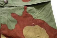 画像9: 60s イタリア軍 サンマルコカモ コットン カーゴ パラトルーパー オーバーパンツ W39★C (9)